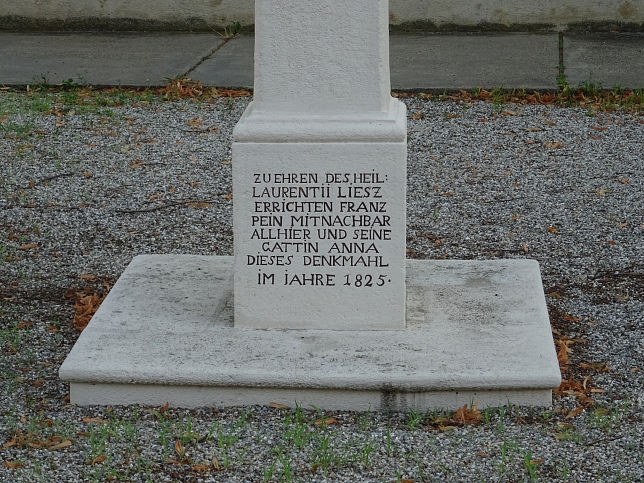 Halbturn, Laurentiuskreuz