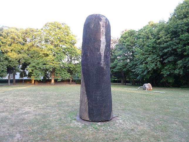 Halbturn, Skulpturen im Park