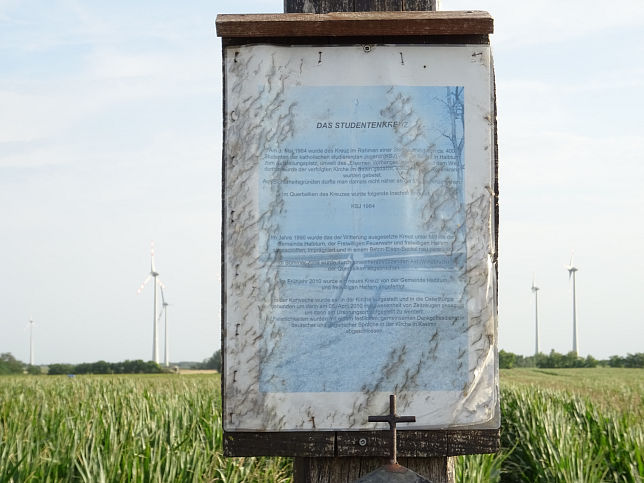 Halbturn, Studentenkreuz