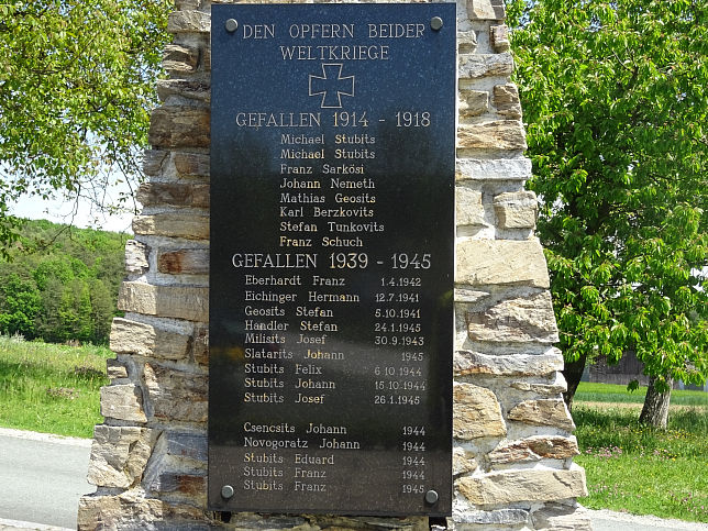 Harmisch, Kriegerdenkmal