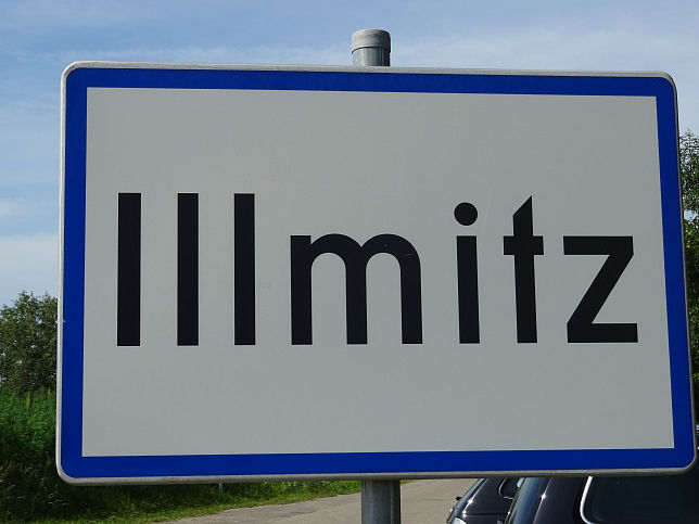 Illmitz, Ortstafel