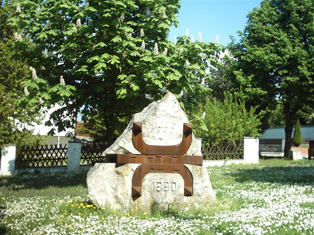 Kaisersteinbruch, st. Symposiums-Stein