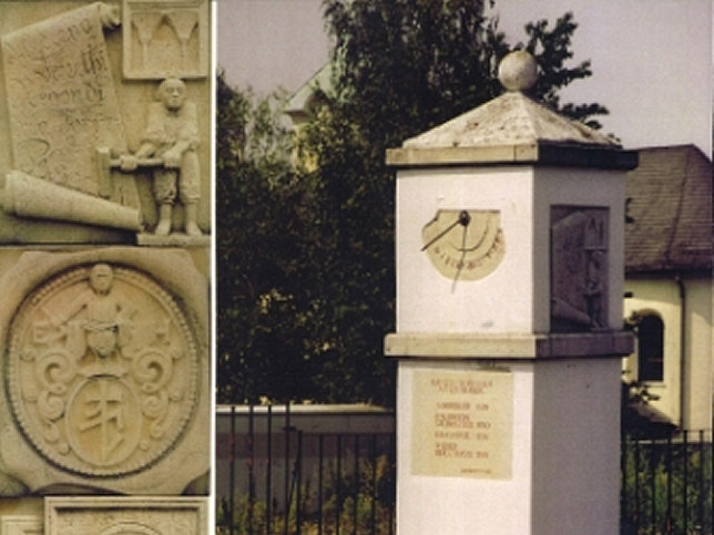 Kaisersteinbruch, Sonnenuhrpfeiler 1992