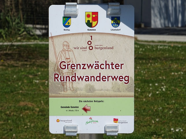 Kemeten, Grenzwchter Rundwanderweg