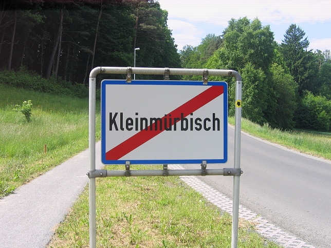 Kleinmrbisch, Ortstafel