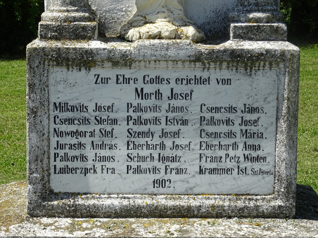 Kroatisch Ehrensdorf, Amerikanerkreuz