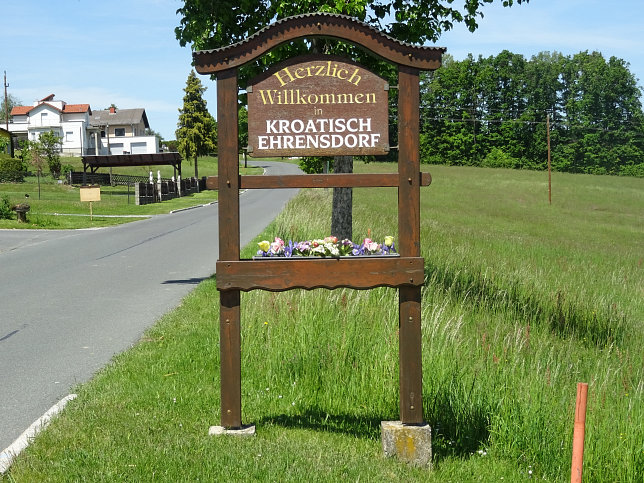 Kroatisch Ehrensdorf, Willkommen