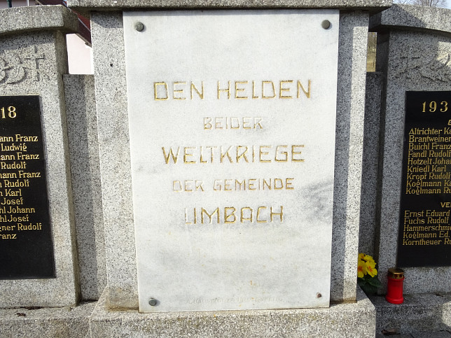 Limbach, Kriegerdenkmal