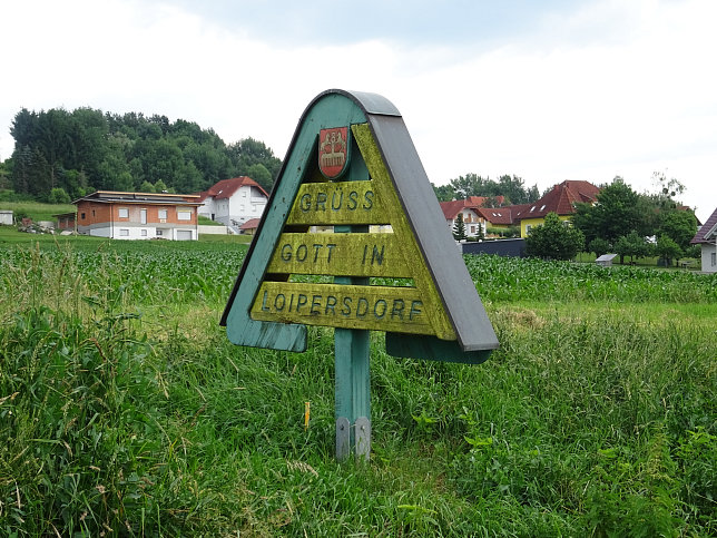 Loipersdorf, Willkommen