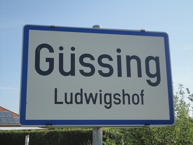 Ludwigshof, Ortstafel