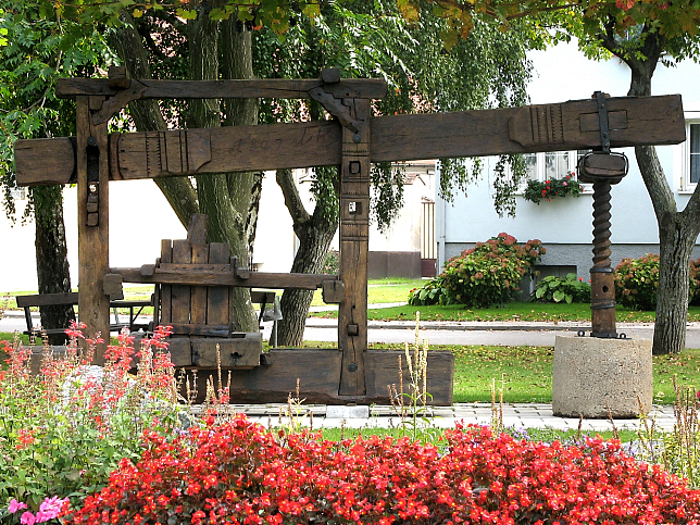 Lutzmannsburg, Alte Weinpresse