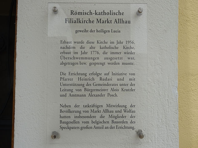 Markt Allhau, Kath. Filialkirche hl. Lucia