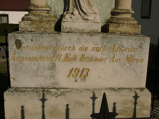 Miedlingsdorf, Andenken 1913
