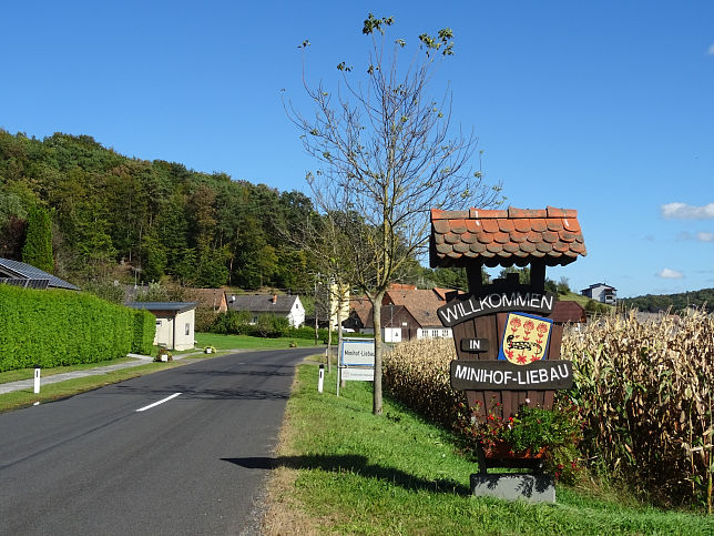 Minihof Liebau, Willkommen