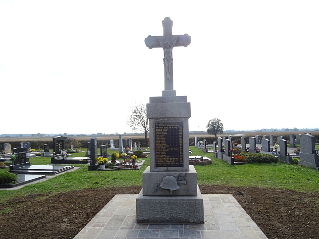 Moschendorf, Kriegerdenkmal Friedhof
