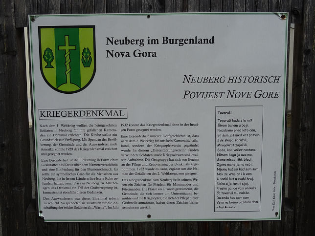 Neuberg, Kriegerdenkmal