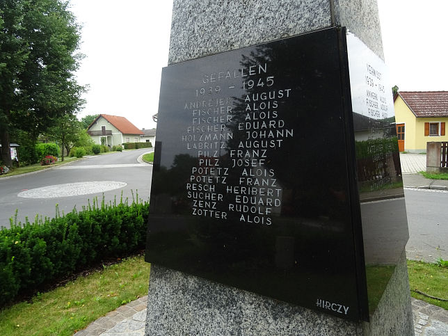 Neumarkt an der Raab, Kriegerdenkmal
