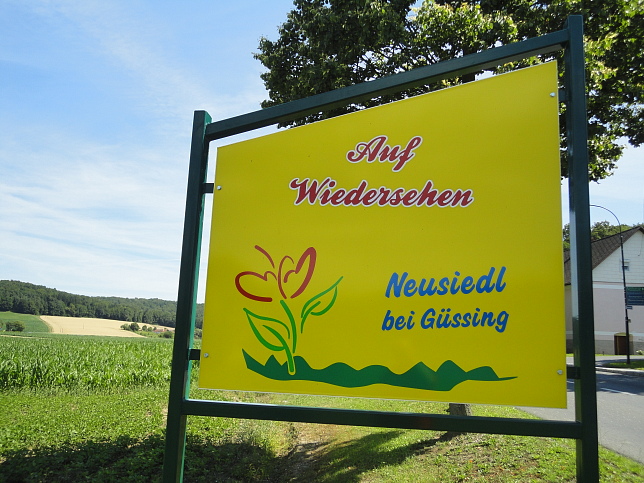 Neusiedl bei Güssing, Auf Wiedersehen