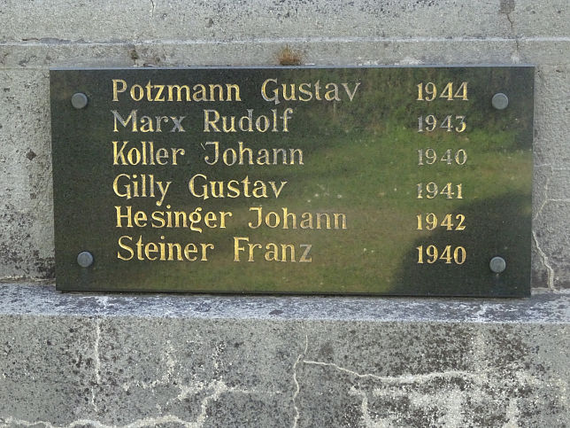 Neustift bei Gssing, Kriegerdenkmal