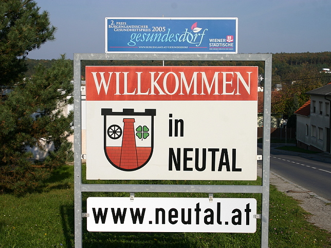 Neutal, Ortstafel