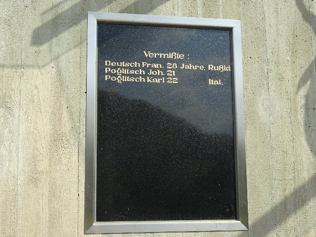 Oberdrosen, Kriegerdenkmal