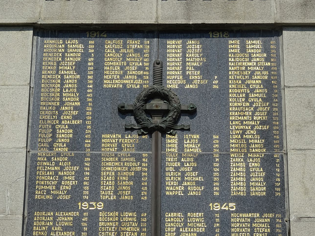 Oberwart, Kriegerdenkmal