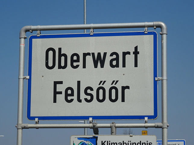 Oberwart, Ortstafel