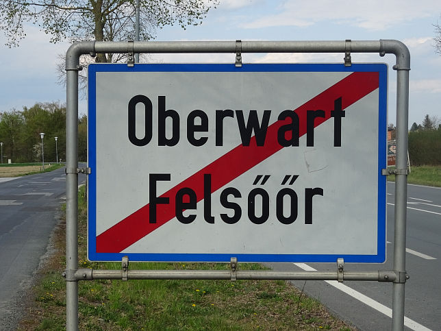 Oberwart, Ortstafel