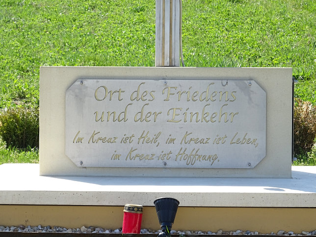 Oggau, Kreuz 'Ort des Friedens und der Einkehr'