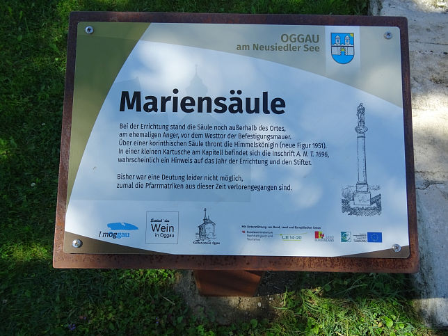 Oggau, Mariens�ule