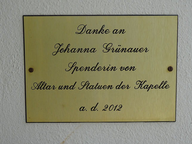 Olbendorf, Kapelle in Mittermühl