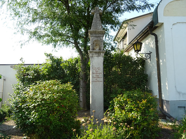 Podersdorf am See, Julakreuz in der Neusiedler Stra�e