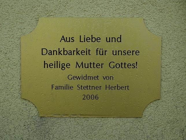 Punitz, Bildstock Stettner
