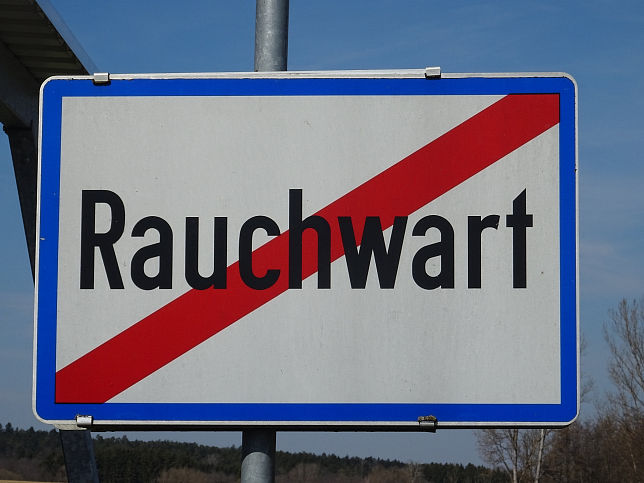 Rauchwart, Ortstafel
