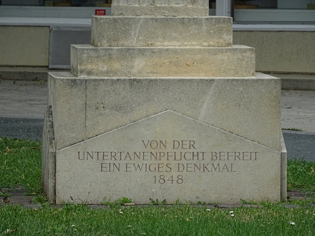 Rechnitz, Freiheitssule