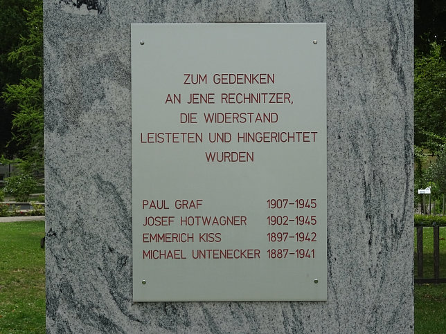 Rechnitz, Kriegerdenkmal