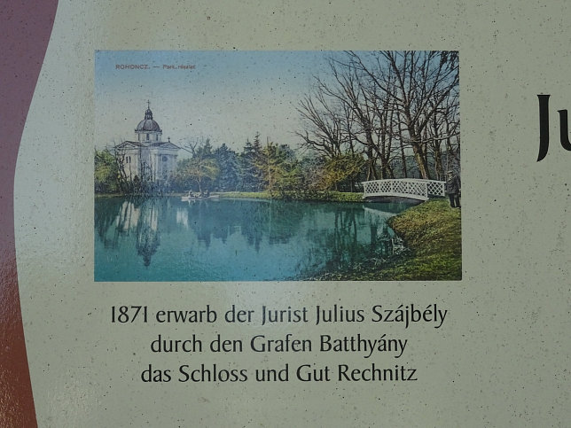 Rechnitz, Mausoleum Julius Szjbly