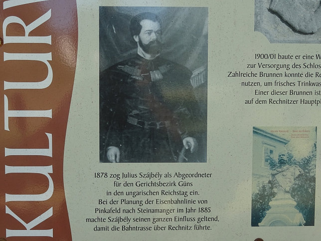 Rechnitz, Mausoleum Julius Szjbly