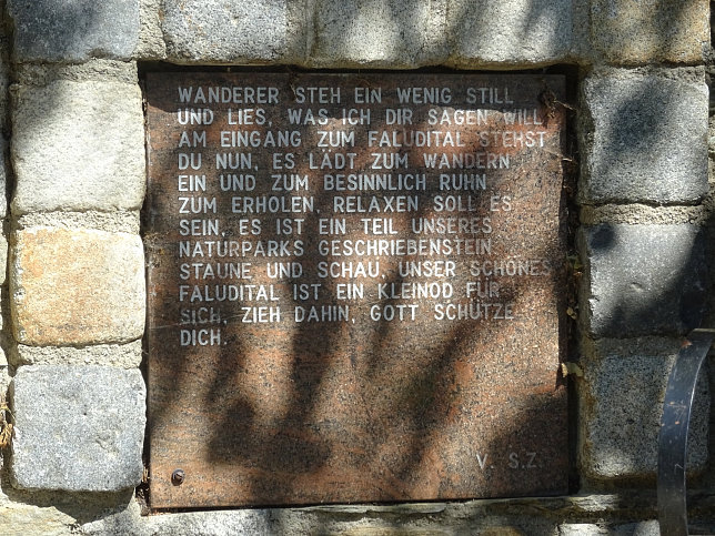 Rechnitz, Wanderkreuz Naturpark Geschriebenenstein