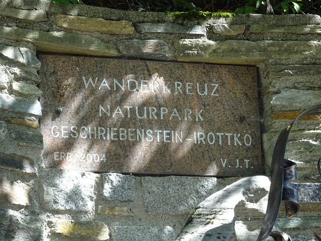 Rechnitz, Wanderkreuz Naturpark Geschriebenenstein