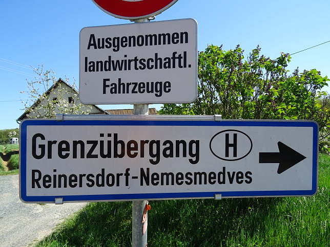 Reinersdorf, Grenzübergang