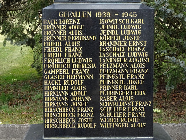 Rohrbrunn, Kriegerdenkmal