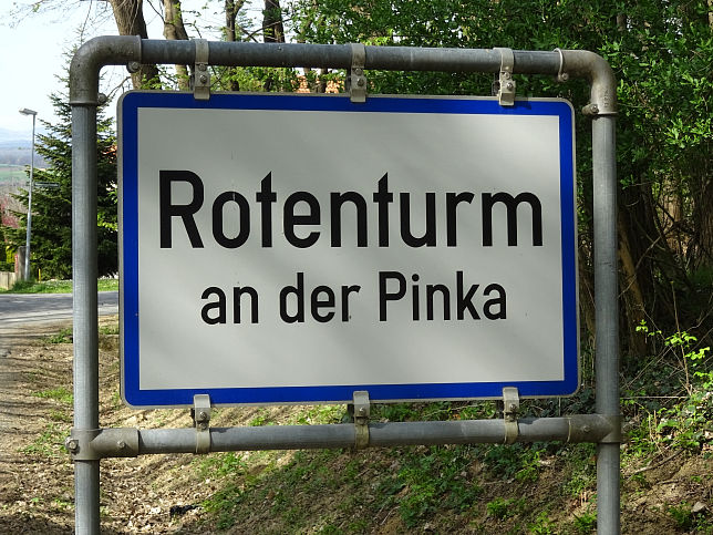 Rotenturm, Ortstafel