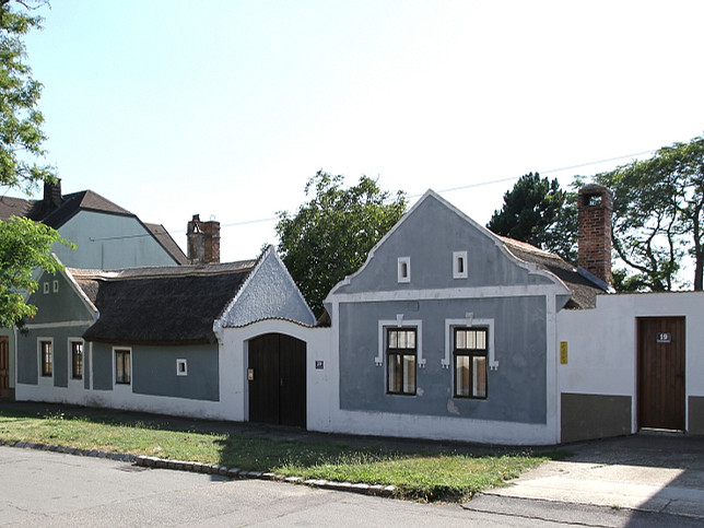 Sankt Andr am Zicksee, Bauernhaus und Rohrscheune