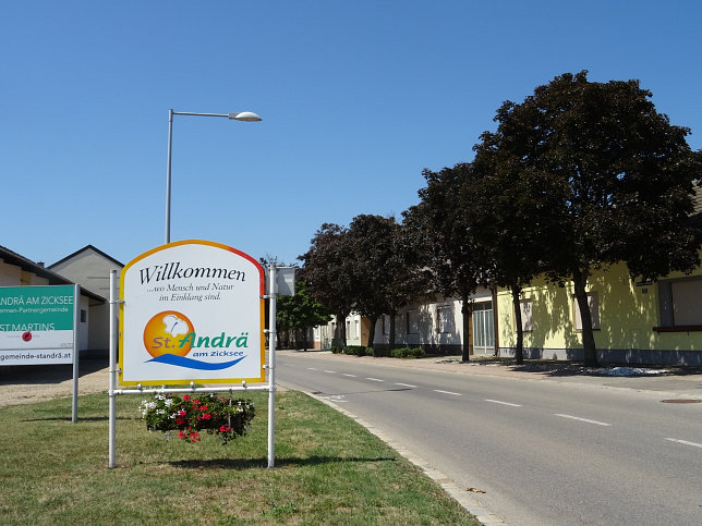 Sankt Andr am Zicksee, Willkommen