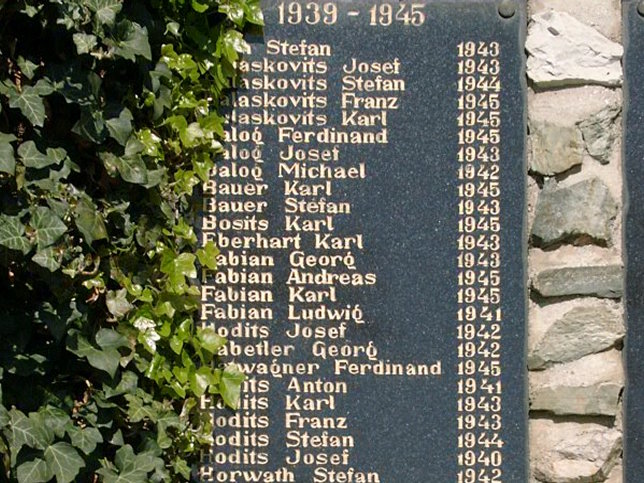 Schachendorf, Kriegerdenkmal