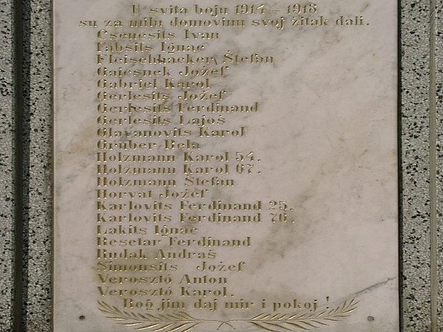 Schandorf, Kriegerdenkmal