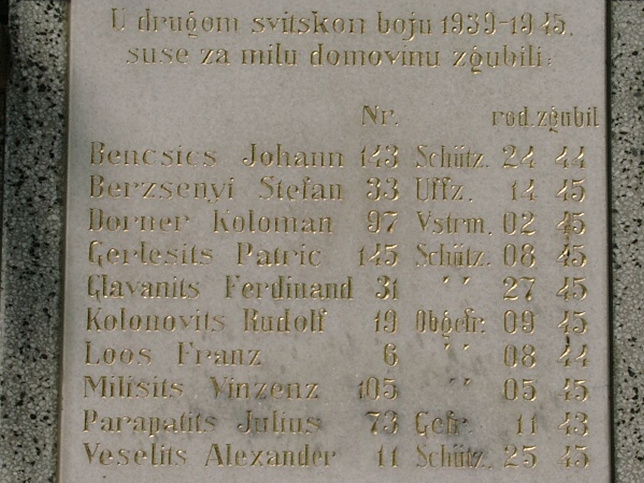 Schandorf, Kriegerdenkmal