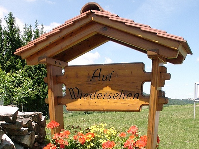 Schnherrn, Auf Wiedersehen