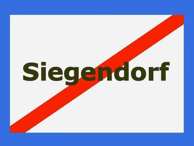 Siegendorf, Ortstafel